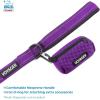 imageAir Frontier Mesh Dog Harness with and Reflective Dog Leash Set Reflective Stitching and Lightweight Breathable NoPull Design Adjustable Neck and Chest Straps for Small to Large Breeds  BUW MHarness Leash Set Purple Mesh