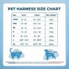 imageBest Pet Supplies  All Weather Mesh Reflective No Pull Harness for Small Medium Dogs Cats  Secure with Hook ampamp Loop Fastener Buckle Double DRings  Blue Trim MHarness Red Trim