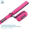 imageBest Pet Supplies  All Weather Mesh Reflective No Pull Harness for Small Medium Dogs Cats  Secure with Hook ampamp Loop Fastener Buckle Double DRings  Blue Trim MLeash Harness Set Pink