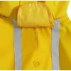 imageBest Pet Supplies  Voyager Waterproof Dogs Rain Poncho Yellow XSmall Chest 125quot  16quot 253YWXS 1 Count Pack of 1Raincoat Bright Yellow