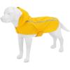 imageBest Pet Supplies  Voyager Waterproof Dogs Rain Poncho Yellow XSmall Chest 125quot  16quot 253YWXS 1 Count Pack of 1Raincoat Bright Yellow