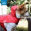 imageBest Pet Supplies  Voyager Waterproof Dogs Rain Poncho Yellow XSmall Chest 125quot  16quot 253YWXS 1 Count Pack of 1Raincoat Red