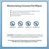 imageBest Pet Supplies CoconutScented Moisturizing Pet Wipes for Dogs ampamp Cats  Extra Soft ampamp Strong Grooming Wipes with Gentle PlantDerived Formula Model Number WWCO100 Count Pack of 1