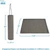 imageBest Pet Supplies Corrugated Cardboard Cat Scratcher Refill Pads Lounger and Fun Interactive Scratching Boards Claw Safe Durable Natural Recycled Materials Supports Active Play  DropletLog Gray