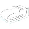 imageBest Pet Supplies Corrugated Cardboard Cat Scratcher Refill Pads Lounger and Fun Interactive Scratching Boards Claw Safe Durable Natural Recycled Materials Supports Active Play  DropletCatShape