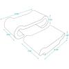 imageBest Pet Supplies Corrugated Cardboard Cat Scratcher Refill Pads Lounger and Fun Interactive Scratching Boards Claw Safe Durable Natural Recycled Materials Supports Active Play  DropletLounger I