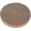 imageBest Pet Supplies Corrugated Cardboard Cat Scratcher Refill Pads Lounger and Fun Interactive Scratching Boards Claw Safe Durable Natural Recycled Materials Supports Active Play  Droplet5 Pack Round