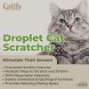 imageBest Pet Supplies Corrugated Cardboard Cat Scratcher Refill Pads Lounger and Fun Interactive Scratching Boards Claw Safe Durable Natural Recycled Materials Supports Active Play  DropletDroplet