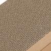 imageBest Pet Supplies Corrugated Cardboard Cat Scratcher Refill Pads Lounger and Fun Interactive Scratching Boards Claw Safe Durable Natural Recycled Materials Supports Active Play  DropletSlope Scratcher 2 Pack