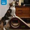 imageBest Pet Supplies Corrugated Cardboard Cat Scratcher Refill Pads Lounger and Fun Interactive Scratching Boards Claw Safe Durable Natural Recycled Materials Supports Active Play  DropletDroplet