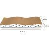 imageBest Pet Supplies Corrugated Cardboard Cat Scratcher Refill Pads Lounger and Fun Interactive Scratching Boards Claw Safe Durable Natural Recycled Materials Supports Active Play  DropletWave 2 Pack