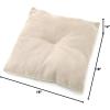 imageBest Pet Supplies Dog Pet Booster Seat Dog Car Seats for Small Dogs ampamp Medium Dogs Soft Plush Cushion with Comfortable Bedding Secure Straps and Tall Pillow BlacCorduroy Beige