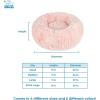 imageBest Pet Supplies Dog Pet Booster Seat Dog Car Seats for Small Dogs ampamp Medium Dogs Soft Plush Cushion with Comfortable Bedding Secure Straps and Tall Pillow BlacCalming Bed Pink