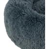 imageBest Pet Supplies Dog Pet Booster Seat Dog Car Seats for Small Dogs ampamp Medium Dogs Soft Plush Cushion with Comfortable Bedding Secure Straps and Tall Pillow BlacCalming Bed Gray