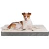 imageBest Pet Supplies Dog Pet Booster Seat Dog Car Seats for Small Dogs ampamp Medium Dogs Soft Plush Cushion with Comfortable Bedding Secure Straps and Tall Pillow BlacDog Mat Gray