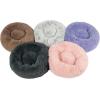 imageBest Pet Supplies Dog Pet Booster Seat Dog Car Seats for Small Dogs ampamp Medium Dogs Soft Plush Cushion with Comfortable Bedding Secure Straps and Tall Pillow BlacCalming Bed Lavender