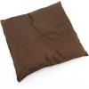 imageBest Pet Supplies Dog Pet Booster Seat Dog Car Seats for Small Dogs ampamp Medium Dogs Soft Plush Cushion with Comfortable Bedding Secure Straps and Tall Pillow BlacBeige w Brown Stripes