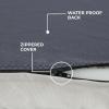 imageBest Pet Supplies Dog Pet Booster Seat Dog Car Seats for Small Dogs ampamp Medium Dogs Soft Plush Cushion with Comfortable Bedding Secure Straps and Tall Pillow BlacDog Mat Beige