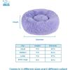 imageBest Pet Supplies Dog Pet Booster Seat Dog Car Seats for Small Dogs ampamp Medium Dogs Soft Plush Cushion with Comfortable Bedding Secure Straps and Tall Pillow BlacCalming Bed Lavender