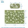 imageBest Pet Supplies Dog Poop Bag Holder Leash Attachment with 30 Bags Reusable Dispenser for Travel Walking Park and Outdoor Use Durable with ClipOn  Fuchsia Pack of 2Green Plastic