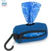 imageBest Pet Supplies Dog Poop Bag Holder Leash Attachment with 30 Bags Reusable Dispenser for Travel Walking Park and Outdoor Use Durable with ClipOn  Fuchsia Pack of 2Royal Blue Mesh
