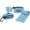 imageBest Pet Supplies Dog Poop Bag Holder Leash Attachment with 30 Bags Reusable Dispenser for Travel Walking Park and Outdoor Use Durable with ClipOn  Fuchsia Pack of 2Baby Blue Mesh