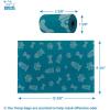 imageBest Pet Supplies Dog Poop Bag Holder Leash Attachment with 30 Bags Reusable Dispenser for Travel Walking Park and Outdoor Use Durable with ClipOn  Fuchsia Pack of 2Turquoise Plastic