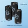 imageBest Pet Supplies Dog Poop Bags 150 Bags for Waste Refuse Cleanup Doggy Roll Replacements for Outdoor Puppy Walking and Travel Leak Proof and Tear Resistant Thick Plastic  Pink HeartBlack