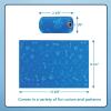 imageBest Pet Supplies Dog Poop Bags 150 Bags for Waste Refuse Cleanup Doggy Roll Replacements for Outdoor Puppy Walking and Travel Leak Proof and Tear Resistant Thick Plastic  Pink HeartBlue Unscented