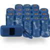 imageBest Pet Supplies Dog Poop Bags 150 Bags for Waste Refuse Cleanup Doggy Roll Replacements for Outdoor Puppy Walking and Travel Leak Proof and Tear Resistant Thick Plastic  Pink HeartLoyal Blue