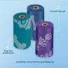 imageBest Pet Supplies Dog Poop Bags 150 Bags for Waste Refuse Cleanup Doggy Roll Replacements for Outdoor Puppy Walking and Travel Leak Proof and Tear Resistant Thick Plastic  Pink HeartAssorted Colors 2