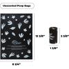 imageBest Pet Supplies Dog Poop Bags 150 Bags for Waste Refuse Cleanup Doggy Roll Replacements for Outdoor Puppy Walking and Travel Leak Proof and Tear Resistant Thick Plastic  Pink HeartGRS Black