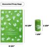 imageBest Pet Supplies Dog Poop Bags 150 Bags for Waste Refuse Cleanup Doggy Roll Replacements for Outdoor Puppy Walking and Travel Leak Proof and Tear Resistant Thick Plastic  Pink HeartGRS Green Unscented