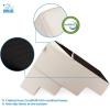 imageBest Pet Supplies Dog Stairs ampamp Steps  Foam Steps for Small Dogs ampamp Cats NonSlip Indoor Balanced Pet Step Support Dog Ramp No Assembly Brown Linen Foldable 2Step 12inch HeightIvory