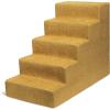 imageBest Pet Supplies Dog Stairs ampamp Steps  Foam Steps for Small Dogs ampamp Cats NonSlip Indoor Balanced Pet Step Support Dog Ramp No Assembly Brown Linen Foldable 2Step 12inch HeightMustard