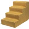 imageBest Pet Supplies Dog Stairs ampamp Steps  Foam Steps for Small Dogs ampamp Cats NonSlip Indoor Balanced Pet Step Support Dog Ramp No Assembly Brown Linen Foldable 2Step 12inch HeightMustard
