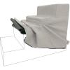 imageBest Pet Supplies Foam Pet Steps Cover for Small Dogs and Cats Portable Ramp Stairs for Couch Sofa and High Bed Climbing Cover Only  Sand 5Step H 225quot Cover OnlySand