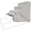 imageBest Pet Supplies Foam Pet Steps Cover for Small Dogs and Cats Portable Ramp Stairs for Couch Sofa and High Bed Climbing Cover Only  Sand 5Step H 225quot Cover OnlySand
