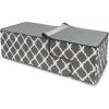 imageBest Pet Supplies Foldable Pet Stairs Cover for Foam Dog Ramps Replacement Slip with NonSlip Step Surface Plush and Soft Fabric Provides Paw Traction and Stability  Gray Lattice 2StepGray Lattice Print