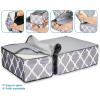 imageBest Pet Supplies Foldable Pet Stairs Cover for Foam Dog Ramps Replacement Slip with NonSlip Step Surface Plush and Soft Fabric Provides Paw Traction and Stability  Gray Lattice 2StepGray Lattice Print
