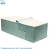 imageBest Pet Supplies Foldable Pet Stairs Cover for Foam Dog Ramps Replacement Slip with NonSlip Step Surface Plush and Soft Fabric Provides Paw Traction and Stability  Gray Lattice 2StepPale Teal