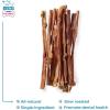 imageBest Pet Supplies GigaBite 6 Inch All Natural Beef Bladder Sticks Pack of 251 Count Pack of 10