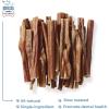 imageBest Pet Supplies GigaBite 6 Inch All Natural Beef Bladder Sticks Pack of 25109 Pound Pack of 1