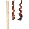 imageBest Pet Supplies GigaBite 6 Inch Bully Skin Spiral Sticks 1 Pound Beef Pizzle Dog Treat6 Bully Skin Spiral