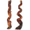 imageBest Pet Supplies GigaBite 6 Inch Bully Skin Spiral Sticks 1 Pound Beef Pizzle Dog Treat6 Bully Skin Spiral