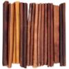 imageBest Pet Supplies GigaBite 6 Inch Bully Skin Spiral Sticks 1 Pound Beef Pizzle Dog Treat6 Regular