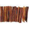 imageBest Pet Supplies GigaBite 6 Inch Bully Skin Spiral Sticks 1 Pound Beef Pizzle Dog TreatHalfCut Medium 6