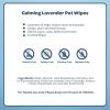 imageBest Pet Supplies Pet Wipes for Dogs  Dog Wipes Cleaning Deodorizing for Coats Ears Paws  Refreshing Cucumber 100 CountCalming Lavender