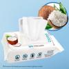 imageBest Pet Supplies Pet Wipes for Dogs  Dog Wipes Cleaning Deodorizing for Coats Ears Paws  Refreshing Cucumber 100 CountMoisturizing Coconut