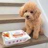 imageBest Pet Supplies Pet Wipes for Dogs  Dog Wipes Cleaning Deodorizing for Coats Ears Paws  Refreshing Cucumber 100 CountSoothing Oatmeal